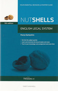 Cover of Nutshells English Legal System