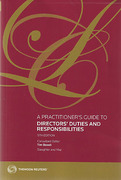 Cover of A Practitioner's Guide to Directors' Duties and Responsibilities