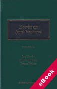 Cover of Hewitt on Joint Ventures (eBook)