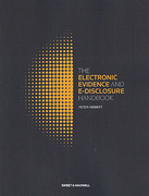 Cover of The Electronic Evidence and E-Disclosure Handbook