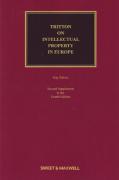 Cover of Tritton on Intellectual Property in Europe 4th ed: 2nd Supplement