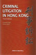 Cover of Criminal Litigation in Hong Kong