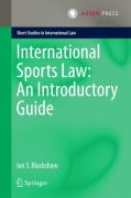 Cover of International Sports Law: An Introductory Guide