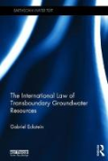 Cover of The International Law of Transboundary Groundwater Resources