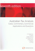 Cover of Australian Tax Analysis: Cases, Commentary, Commercial Applications and Questions 