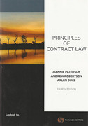 Cover of Principles of Contract Law