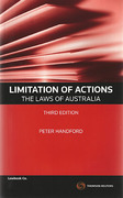 Cover of Limitation of Actions: The Laws of Australia