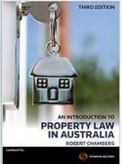 Cover of An Introduction to Property Law in Australia