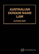 Cover of Australian Domain Name Law