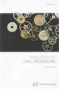 Cover of Principles of Civil Procedure in New Zealand