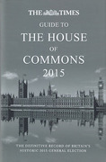Cover of The Times Guide to the House of Commons 2015