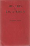 Cover of Memories of Bar & Bench 