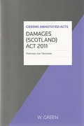 Cover of Damages (Scotland) Act: 2011