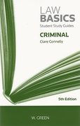 Cover of Law Basics: Criminal