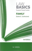Cover of Law Basics: Family