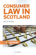 Cover of Consumer Law in Scotland