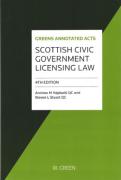Cover of Scottish Civic Government Licensing Law