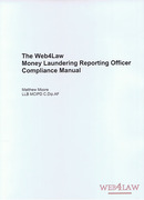 Cover of Web4Law Money Laundering Compliance Manual Looseleaf