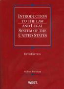 Cover of Introduction to the Law and Legal System of the United States