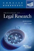 Cover of Principles of Legal Research
