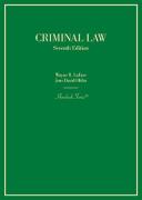 Cover of LaFave's Criminal Law