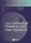Cover of 150 Contractual Problems and their Solutions