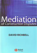Cover of Mediation of Construction Disputes