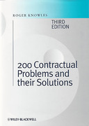 Cover of 200 Contractual Problems and their Solutions