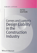 Cover of Cornes and Lupton's Design Liability in the Construction Industry