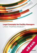 Cover of Legal Concepts for Facility Managers (eBook)