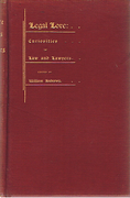 Cover of Legal Lore: Curiosities of Law and Lawyers