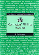 Cover of Contractors' All Risks Insurance