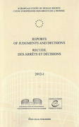 Cover of Reports of Judgments and Decisions of the European Court of Human Rights