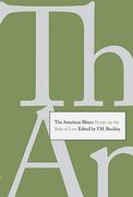 Cover of The American Illness: Essays on the Rule of Law