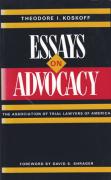 Cover of Essays on Advocacy