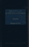 Cover of Mining Law in Western Australia