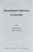 Cover of International Arbitration in Australia