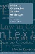 Cover of Ethics in Alternative Dispute Resolution