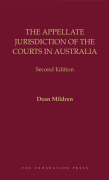 Cover of The Appellate Jurisdiction of the Courts in Australia