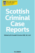 Cover of Scottish Criminal Case Reports: Issues Only