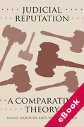 Cover of Judicial Reputation: A Comparative Theory (eBook)