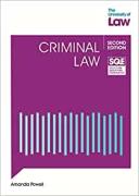 Cover of SQE: Criminal Law