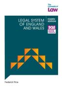 Cover of SQE Manuals: Legal System of England and Wales