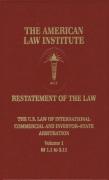 Cover of Restatement of the Law, The U.S. Law of International Commercial and Investor-State Arbitration