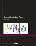 Cover of Supervision in Law Firms