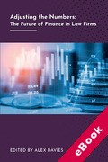 Cover of Adjusting the Numbers: The Future of Finance in Law Firms (eBook)