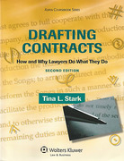 Cover of Drafting Contracts: How and Why Lawyers Do What They Do