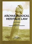 Cover of Archaeological Heritage Law