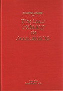 Cover of Watson-Gandy on the Law Relating to Accountants