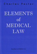 Cover of Elements of Medical Law